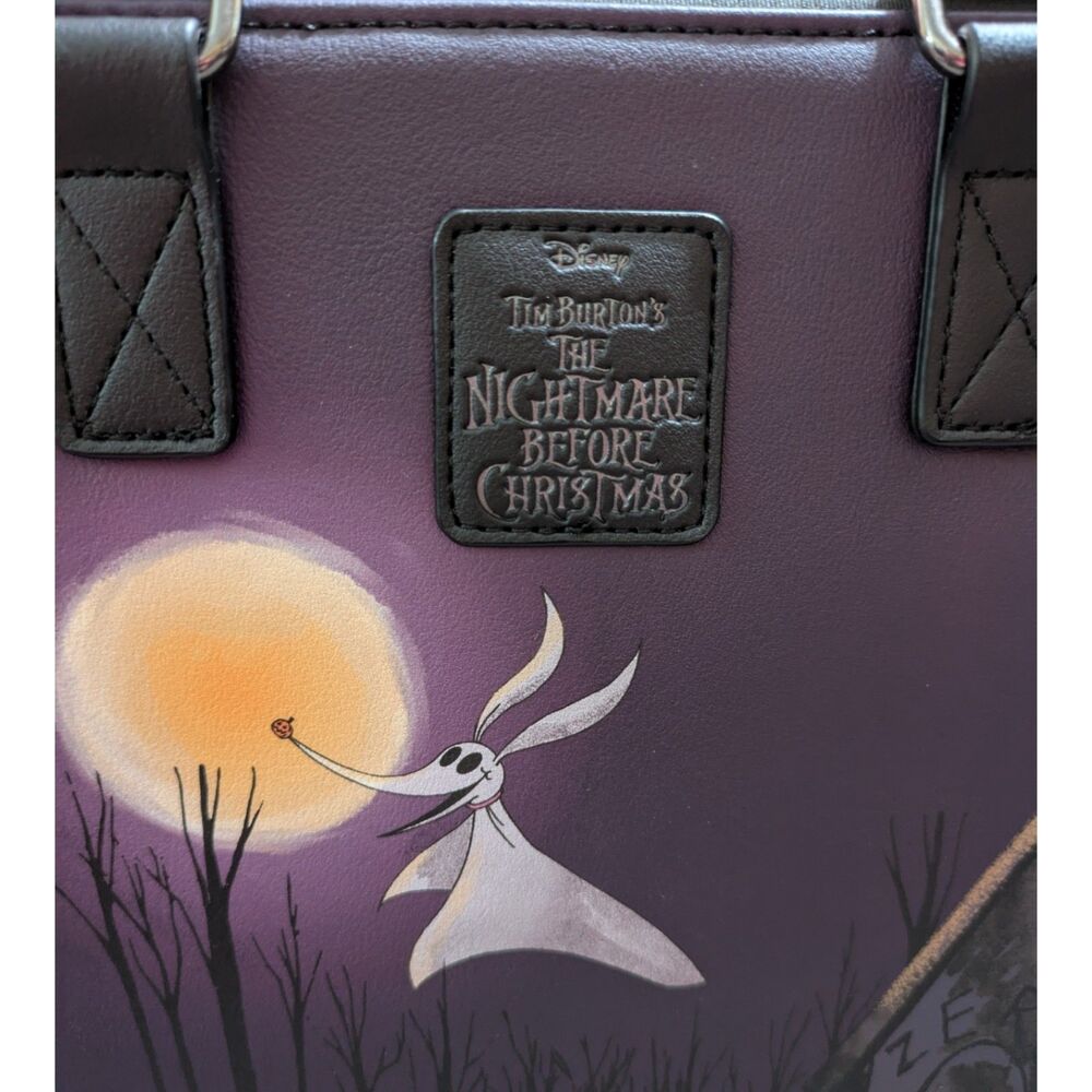 Disney Tim Burton’s The Nightmare Before Christmas Handbag Jack & Sally - Picture 6 of 7
